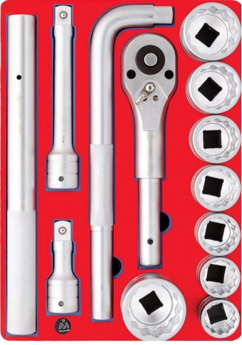 Универсальный набор инструментов Мастак 5-0062213 (13 предметов) - 1/1