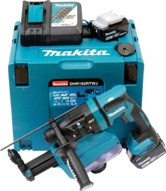 Перфоратор Makita DHR182RTWJ (с 2-мя АКБ, кейс) - 1/1