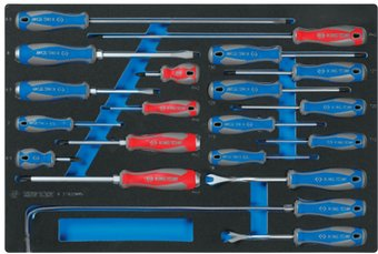 Набор отверток King Tony 9-31920MRV (20 предметов) - 1/1