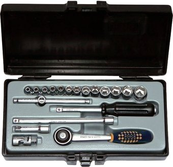 Набор трещотка с головками Force 2203-72 (19 предметов) - 1/1