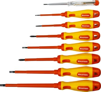 Набор отверток KRAFTOOL 250088-H8 (8 предметов) - 1/1