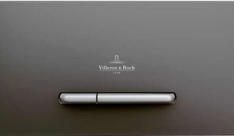 Панель смыва Villeroy & Boch ViConnect 922169D8 (антрацит матовый) - 1/1