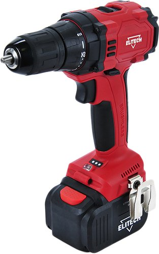 Дрель-шуруповерт ELITECH ДА 12БЛ2 (с 2-мя АКБ 4 Ач, кейс) - 1/1