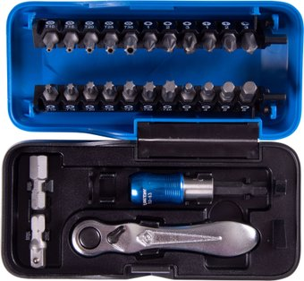 Набор трещотка с головками и битами King Tony 1026CQ-AM (26 предметов) - 1/1