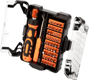 Набор отвертка с битами Kranz KR-12-4775 (48 предметов) - 1/1