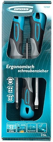 Набор отверток GROSS 12167 (3 предмета) - 1/1