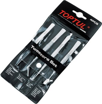 Пинцет Toptul JGAA0401 4 предмета - 1/1