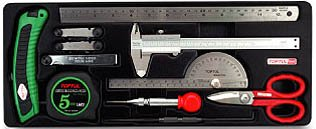 Набор домашнего мастера Toptul GCAT1101 11 предметов - 1/1