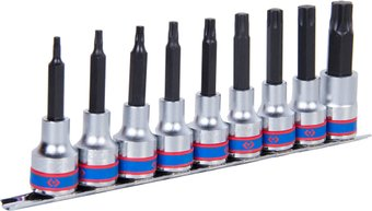 Набор трещотка с головками King Tony 4119PR10 (9 предметов) - 1/1