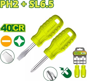 Набор отверток Dyllu DTSS2202 (2 предмета) - 1/1
