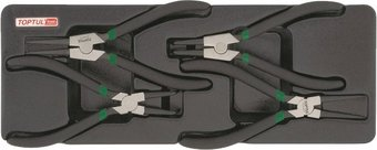 Набор пассатижей Toptul GBAT0401 4 предмета - 1/1