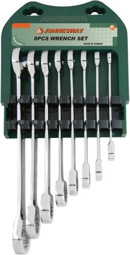 Набор ключей Jonnesway W45308S (8 предметов) - 1/1