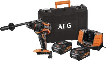Ударная дрель-шуруповерт AEG Powertools BSB 18BL LI-602C 4935464100 (с 2-мя АКБ 6 Ач, кейс) - 1/1