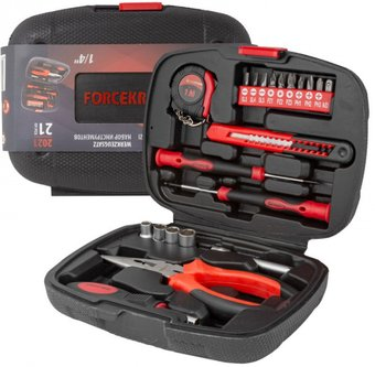 Набор домашнего мастера ForceKraft FK-2021 (21 предмет) - 1/1