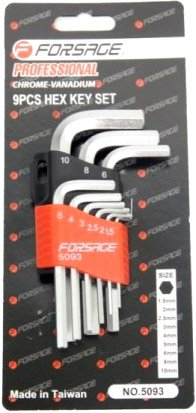 Набор ключей FORSAGE 5093 9 предметов - 1/1