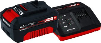 Аккумулятор с зарядным устройством Einhell Power X-Change 4512042 (18В/4 Ah + 18В) - 1/1
