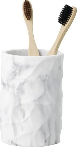 Набор стаканов для зубной щетки и пасты FORA White Rock FOR-WRK044 - 1/1