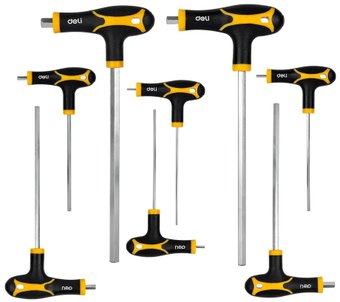 Набор ключей Deli DL233108 (8 предметов) - 1/1