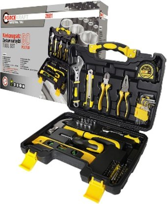 Универсальный набор инструментов ForceKraft FK-2601 (60 предметов) - 1/1