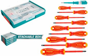 Набор отверток Total THKTV02S101 (10 предметов) - 1/1