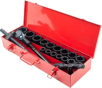 Набор трещотка с головками Everforce EF-6212-5MPB (21 предмет) - 1/1