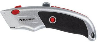 Нож строительный BRAUBERG Professional 235404 - 1/1