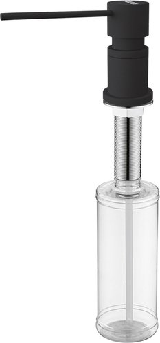 Дозатор для жидкого мыла Paulmark Kraft D003-401TB (черный/антрацит) - 1/1