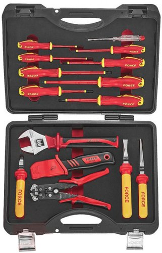 Электромонтажный набор Force 5157N (15 предметов) - 1/1