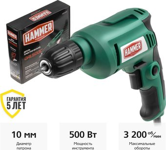 Дрель-шуруповерт Hammer DRL500C - 1/1