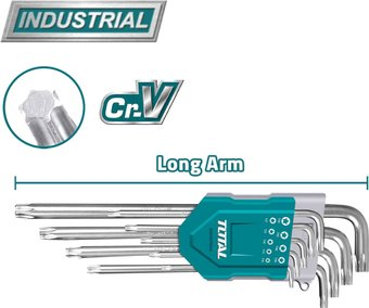 Набор ключей Total THT106392 (9 предметов) - 1/1
