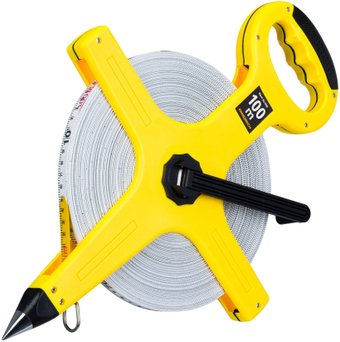 Рулетка Ermenrich Reel SL100 геодезическая 81885 - 1/1