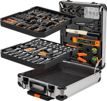 Универсальный набор инструментов ISMA ISMA-ISMA186-3 (186 предметов) - 1/1