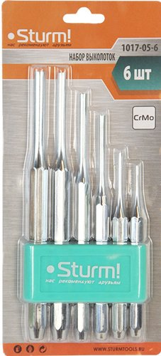 Набор зубил Sturm 1017-05-6 (6 предметов) - 1/1