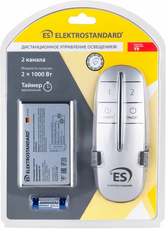 Пульт управления Elektrostandard 2-канальный для дистанционного управления Y9 - 1/1