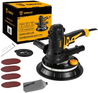 Эксцентриковая шлифмашина Deko DKWS1050 LED 083-1036 - 1/1
