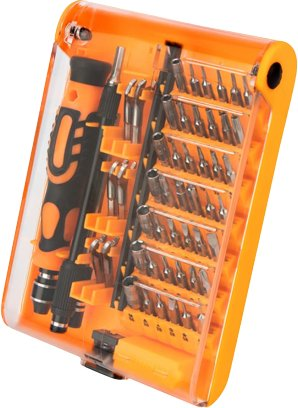 Набор отвертка с битами и головками Kranz KR-12-4771 (54 предмета) - 1/1