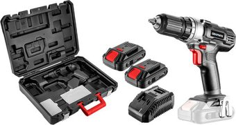 Дрель-шуруповерт GRAPHITE 58G006-SET2 (с 2-мя АКБ, кейс) - 1/1