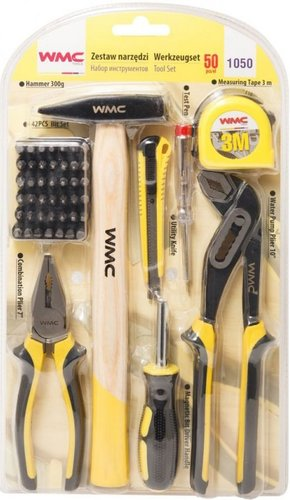 Набор домашнего мастера WMC Tools 1050 (50 предметов) - 1/1