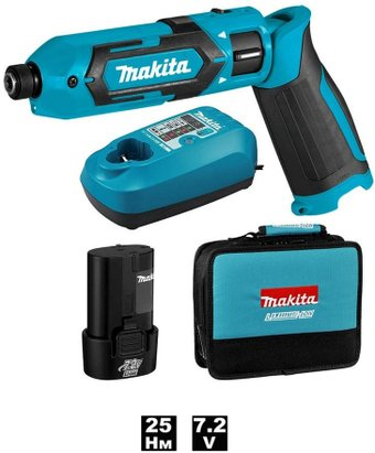 Электроотвертка Makita TD022DSE (с 1-м АКБ, кейс) - 1/1
