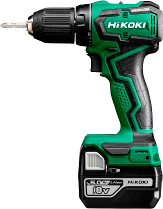 Дрель-шуруповерт Hikoki DS18DD WPZ (с 2-мя АКБ, кейс) - 1/1