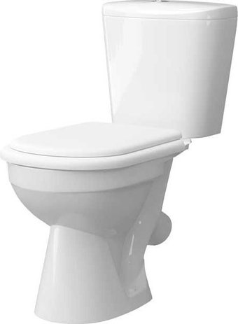 Унитаз напольный Керамин Лаго (бачок, сиденье полипропилен, 2-реж. И-СБ2-НпрРФК-Хк-М) - 1/1