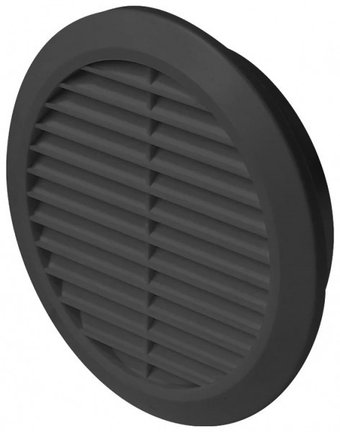 Вентиляционная решетка Awenta Classic T32GR d125 (графитовый) - 1/1