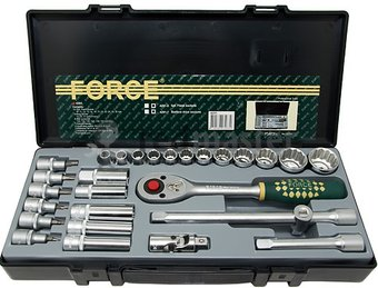 Набор трещотка с головками Force 4291-5 (28 предметов) - 1/1