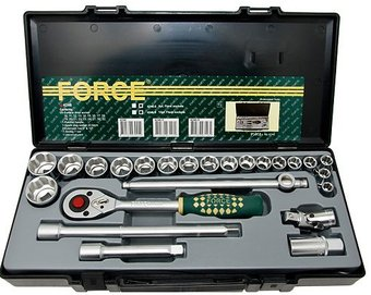 Набор трещотка с головками Force 4246 (24 предмета) - 1/1