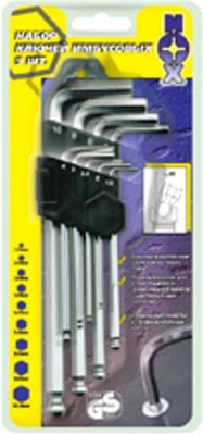 Ключ Nox TORX №10-50 556911 (9 шт) - 1/1