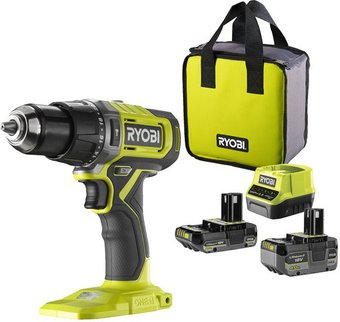 Ударная дрель-шуруповерт Ryobi RPD18-2C42S 5133005525 (с 2-мя АКБ 2 Ач+4 Ач, сумка) - 1/1