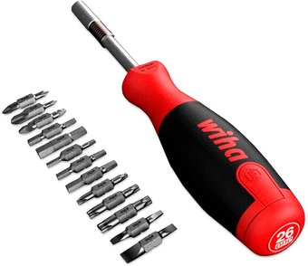 Набор отвертка с битами Wiha 26-in-1 Screwdriver Kit 0447 (26 предметов) - 1/1