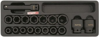 Универсальный набор инструментов Toptul GCAT1807 18 предметов - 1/1