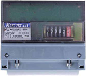 Счетчик электроэнергии Инкотекс Меркурий 231 АМ-01 - 1/1