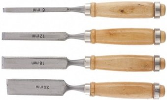 Набор стамесок Sparta 242405 (4 предмета) - 1/1